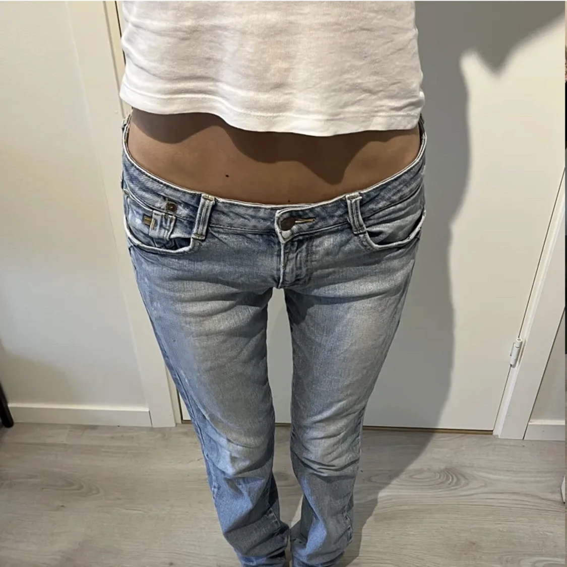 Lågmidjade jeans