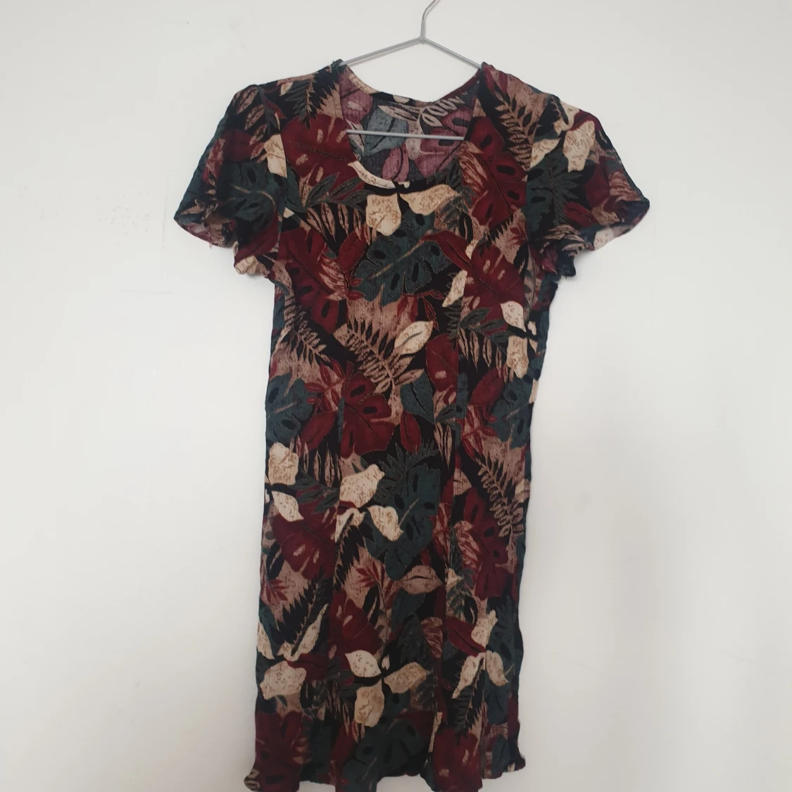 Höstig kortklänning 