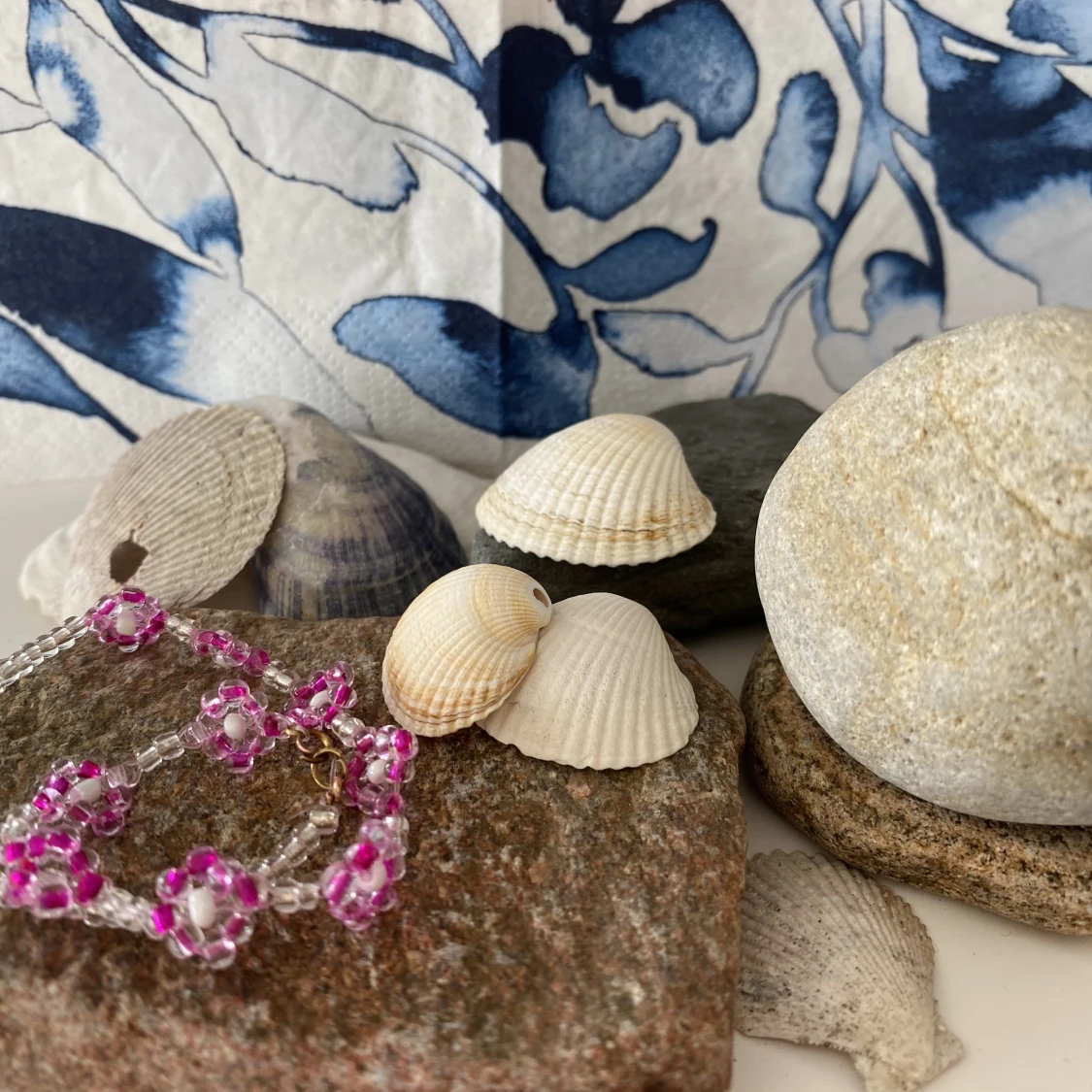 Fotlänk med blommor - 90