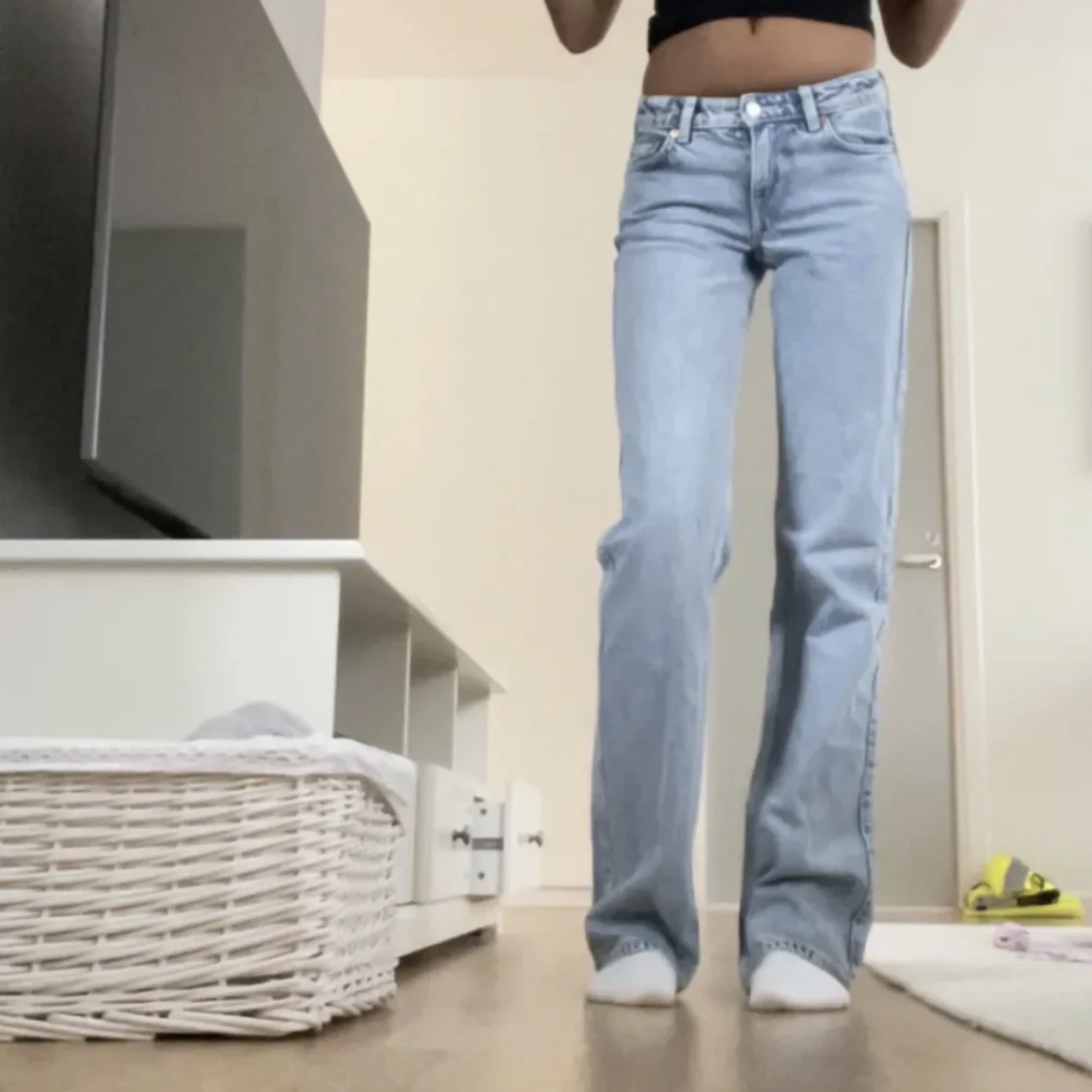 Weekday low waist jeans