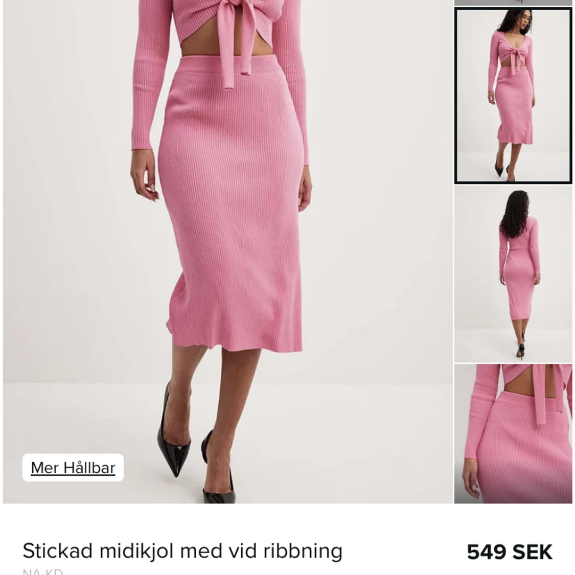 Kjol och tröja (set) - 90