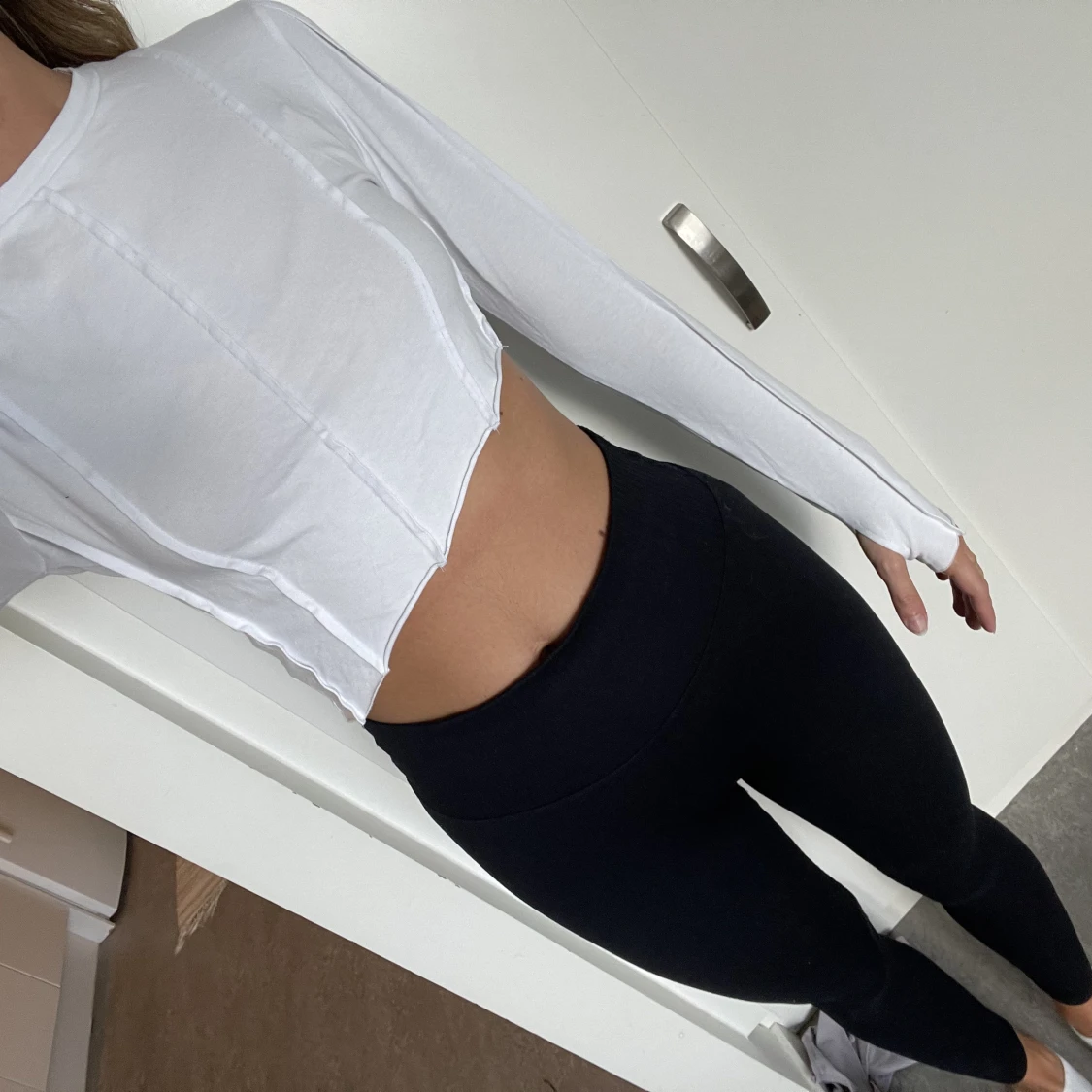 Asymmetrisk vit topp