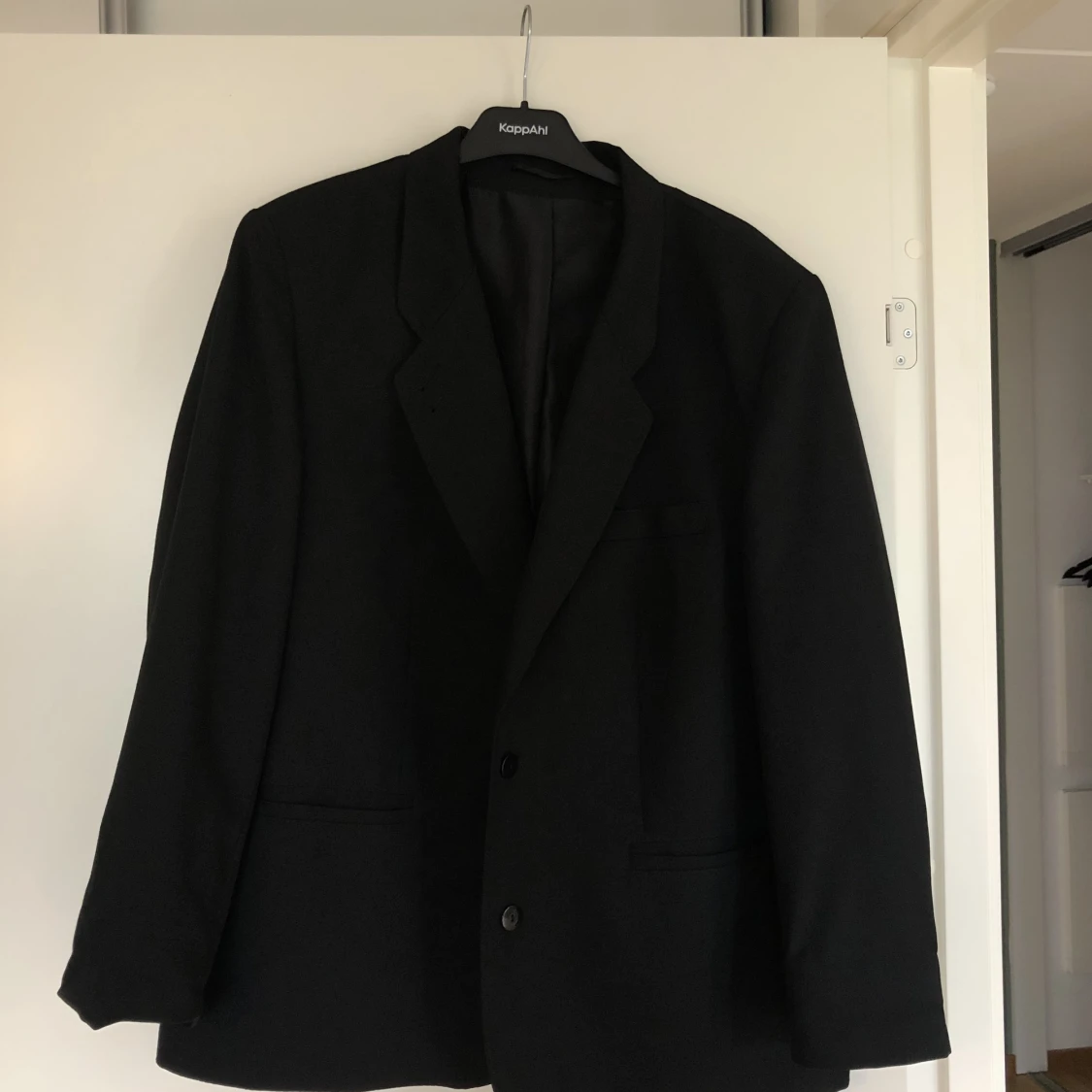 Ny svart oversized kavaj