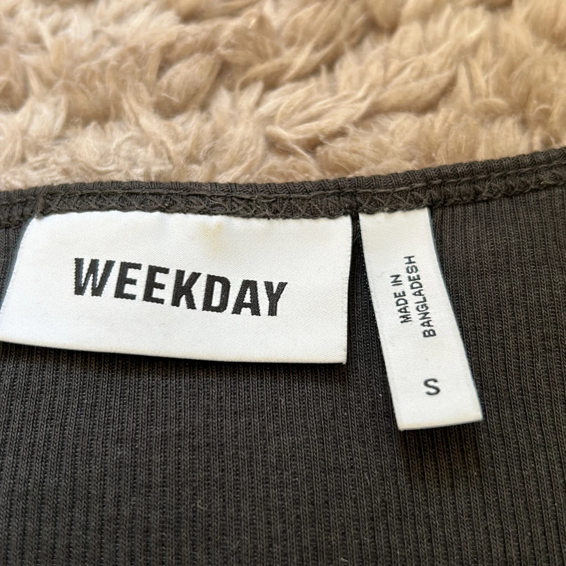 Gråsvart Crop top - 90