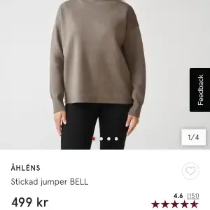 Tjocktröja från Åhléns i storlek S. Nypris 500kr säljer för 300. Perfekt till hösten, kom privat för fler frågor!