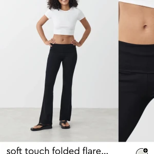 Svarta yoga pants - Helt nya yoga pants från Ginatricot. Superfina!!! Säljer då de var för stora för mig
