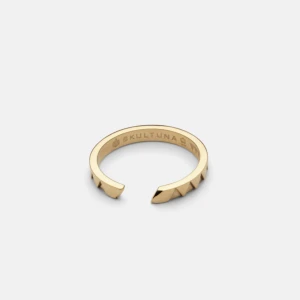 Guld ring - Säljer jätte snygg guldpläterad ring från skultuna.💗Kostar egentligen 648kr men säljer för 300kr. Nästan helt onvänd och storleken går att justera men är i storlek S. 