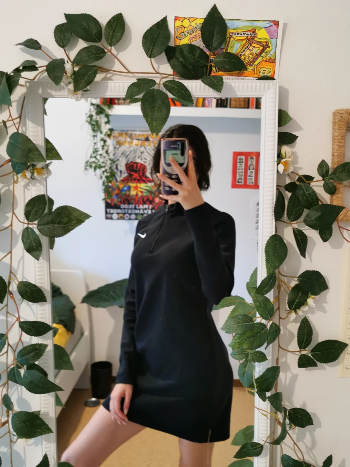 Nike sports dress black