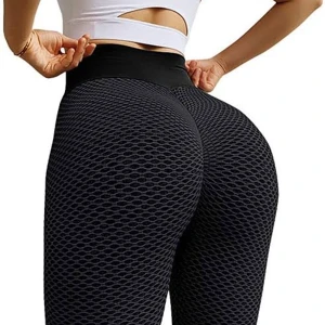 Leggings med struktur - Svarta leggings med struktur. (Första bilden är lånad). Nästan aldrig använda. Skriv för fler bilder osv.