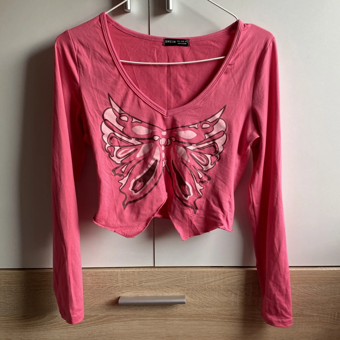 Supergulliga croppad tröja 