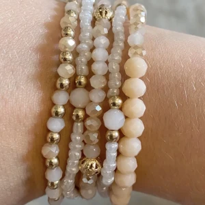 Fina armband - Superidna amrband k rosa/guld färger