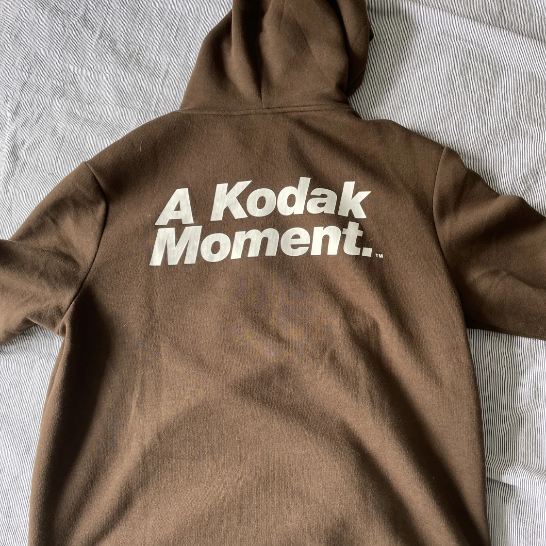 Hoodie med tryck - 90