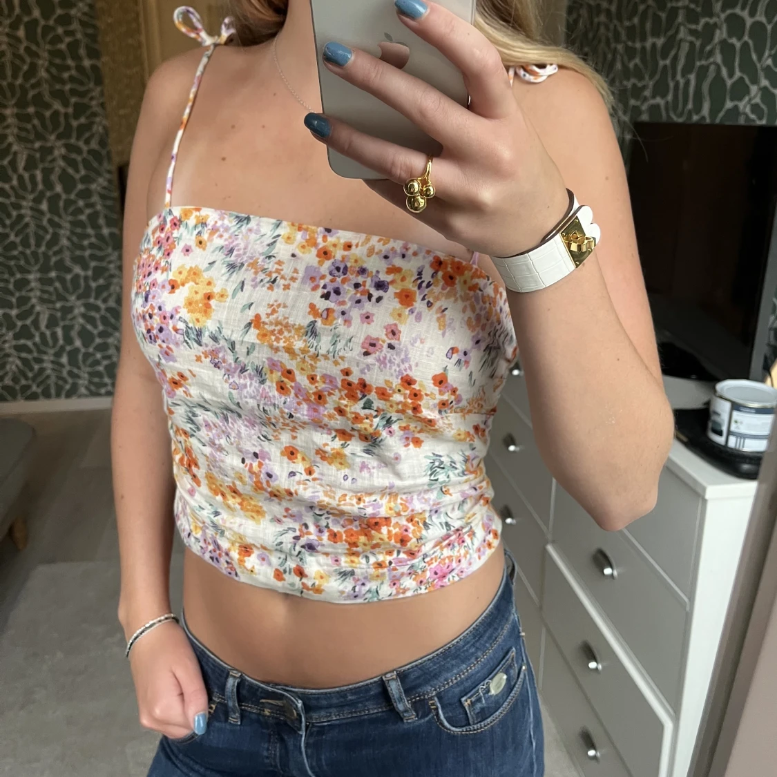 Blommig topp🌸🌼