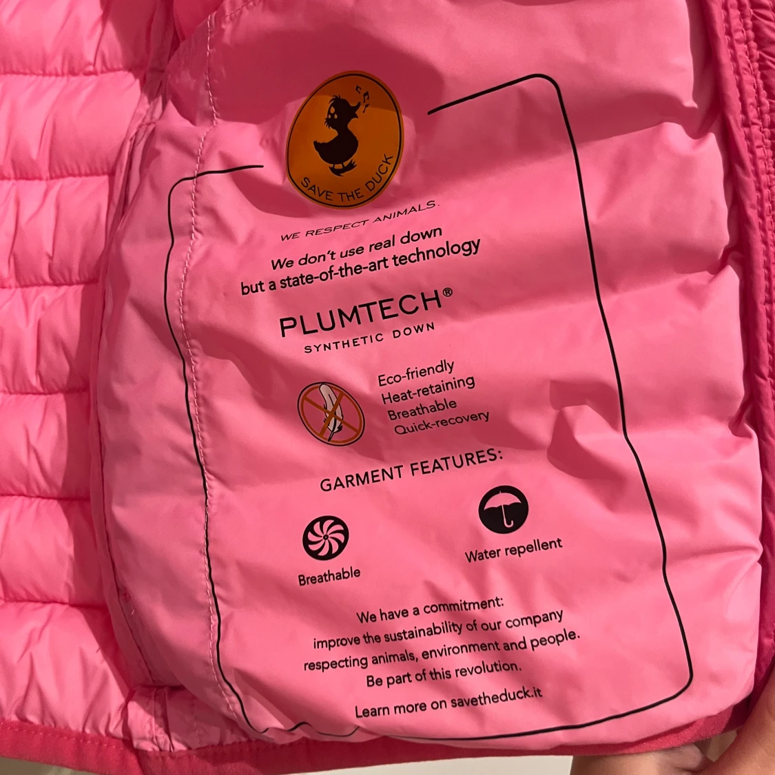 Save the duck väst  - 91