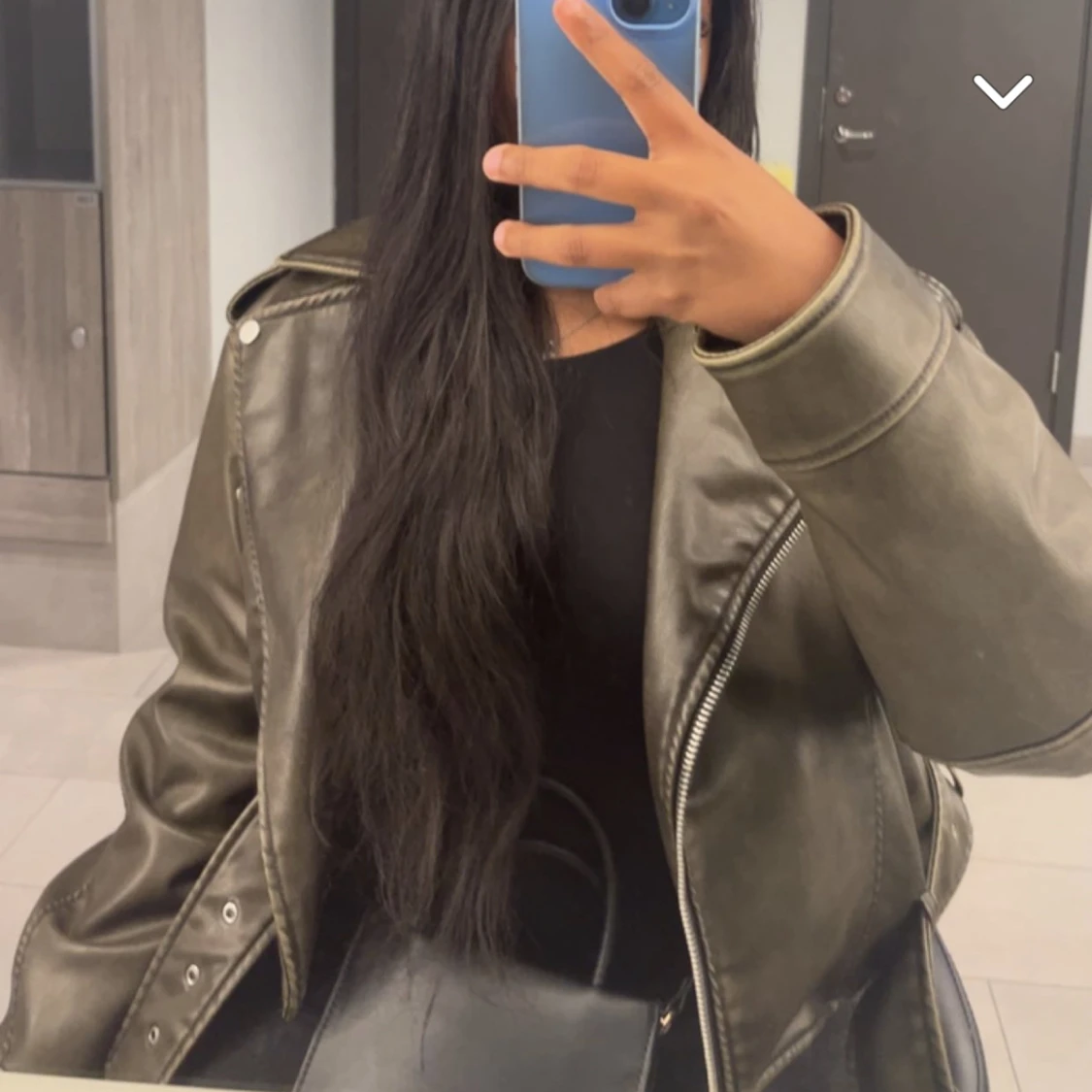 Zara skinjacka grön  - 90