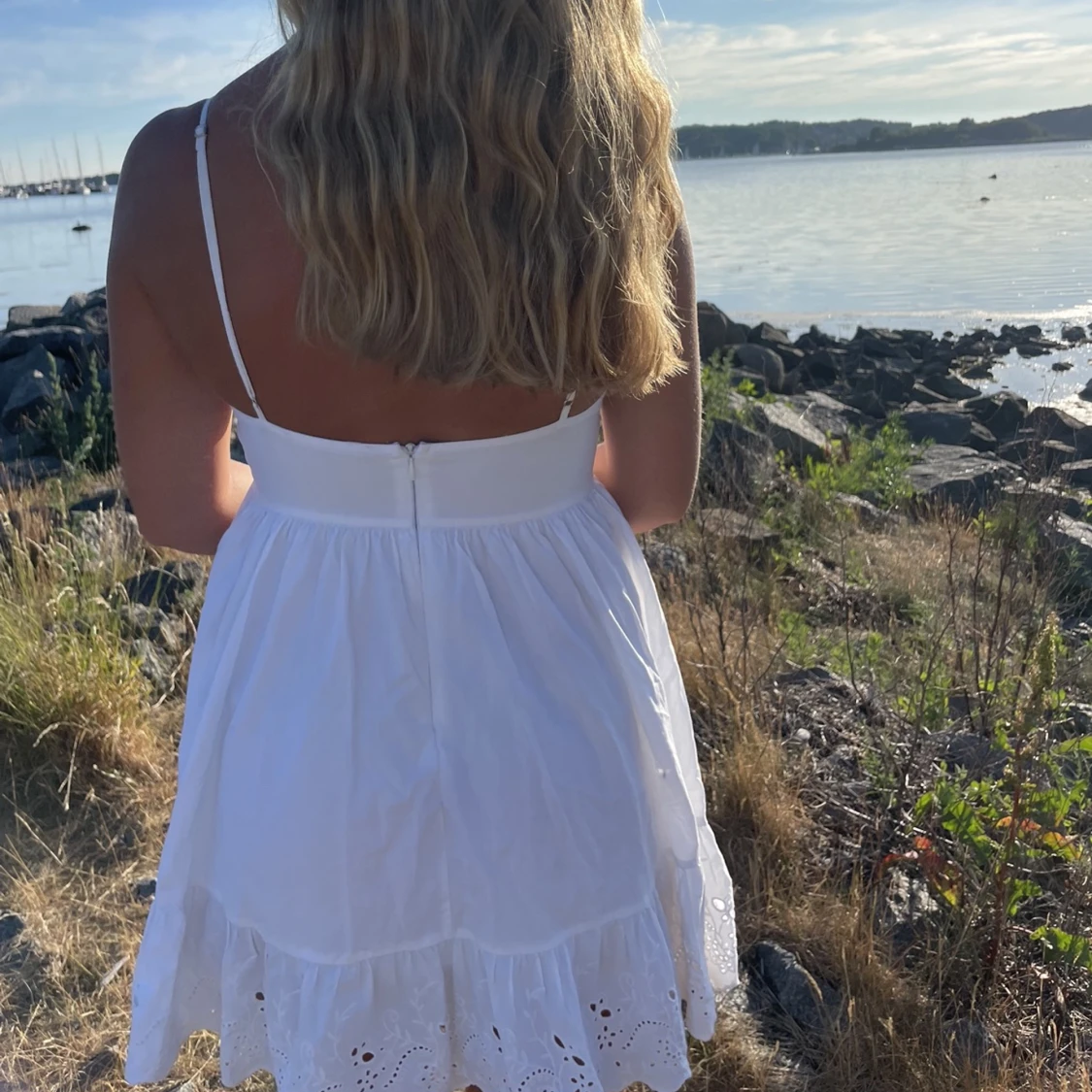 Vit klänning från Zara  - 90