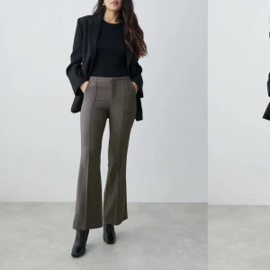 Gråa kostymbyxor - Säljer dessa slutsålda gråa kostymbyxor från Gina då de ej används längre. De är super fint skick man ser ej att de är använda. Storlek 34 men passar även 36. Hör av er vid frågor eller tryck på köp nu ☺️💘