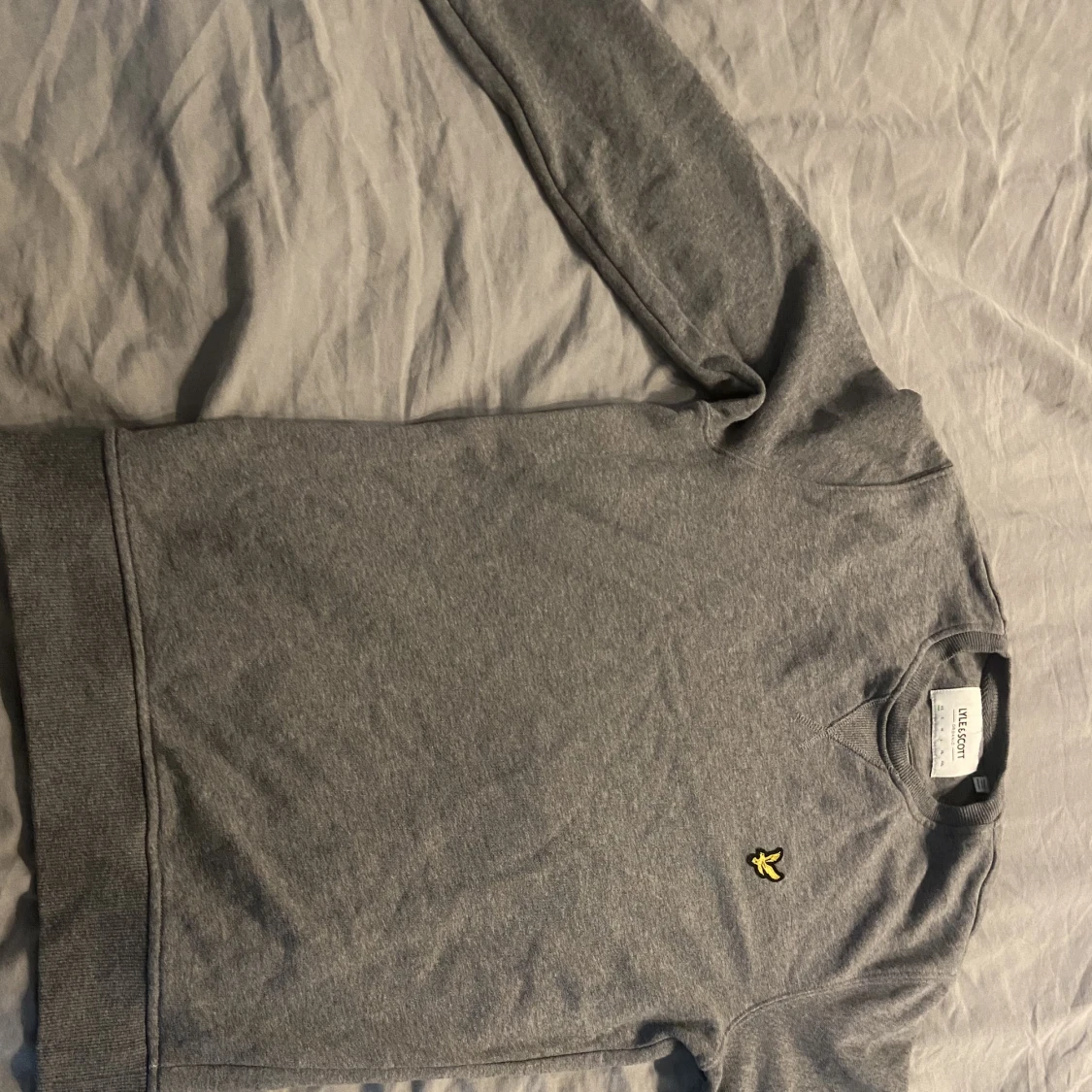 Lyle&scott crewneck grå - 90