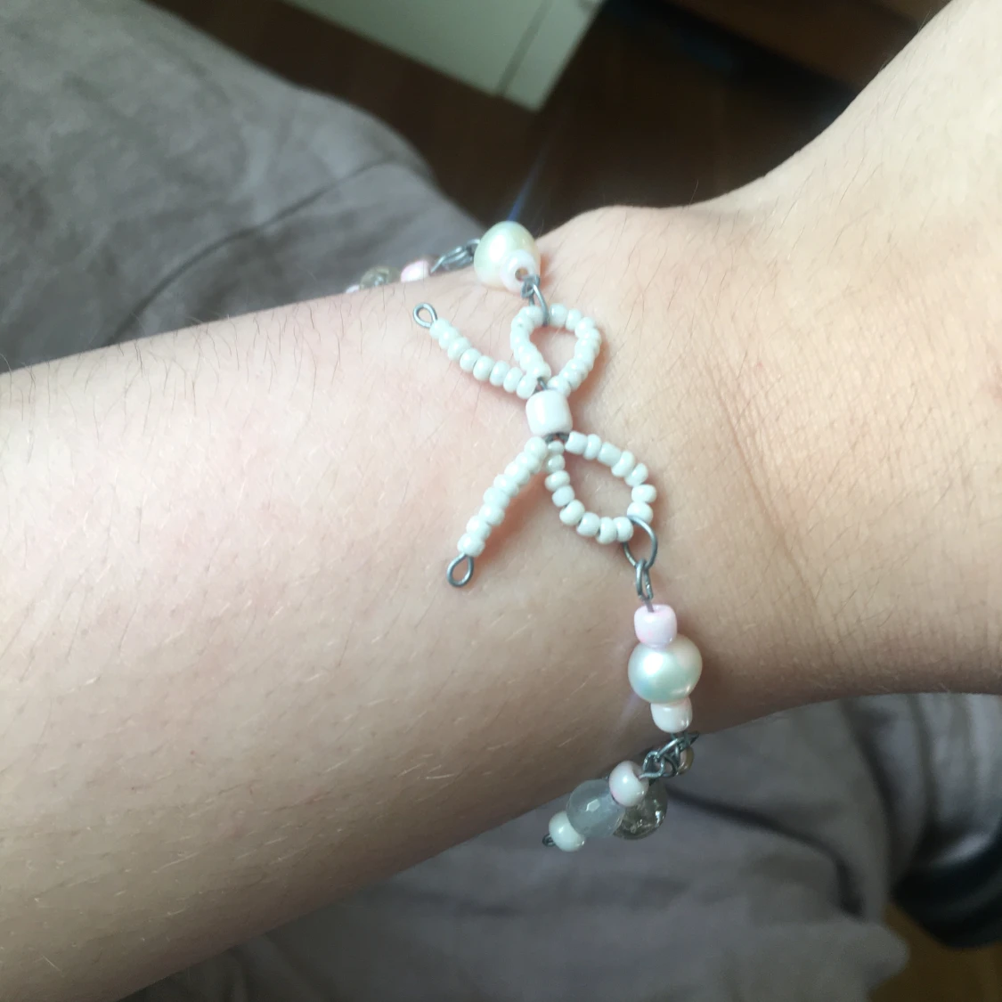 Armband med rosett  - 91