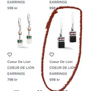 Coeur De Lion örhängen från 2000-talet, de var min mammas. Första bilden är från smyckas hemsida. ❤️