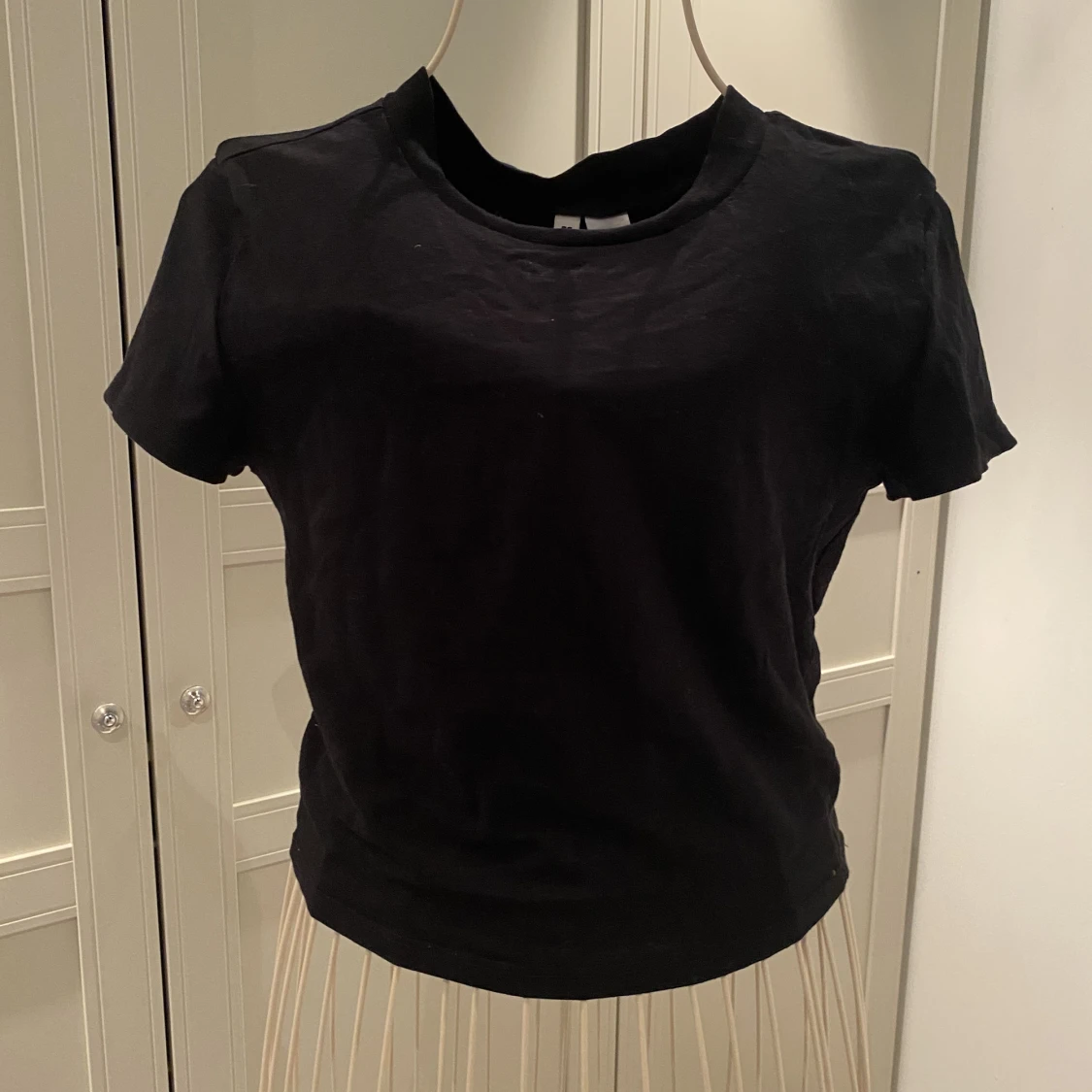 Svart kort t-shirt - 91