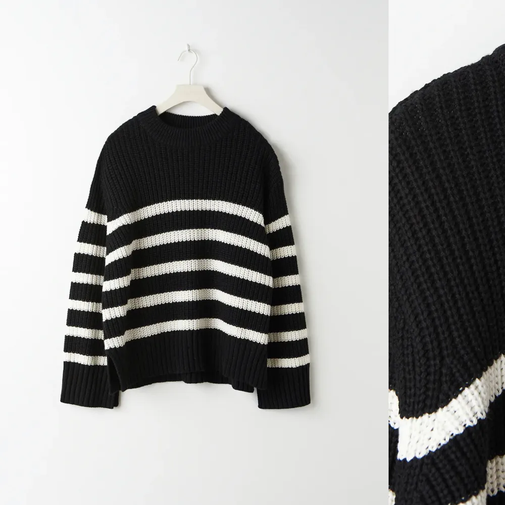 Säljer denna fina tröja från Gina tricot som knappt är använd. I storlek S. Skriv om du vill ha bilder på den 💕. Stickat.
