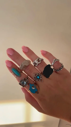 Olika ringar silver  - Fina ringar i bra skick!❤️❤️ två för 40, en för 30 