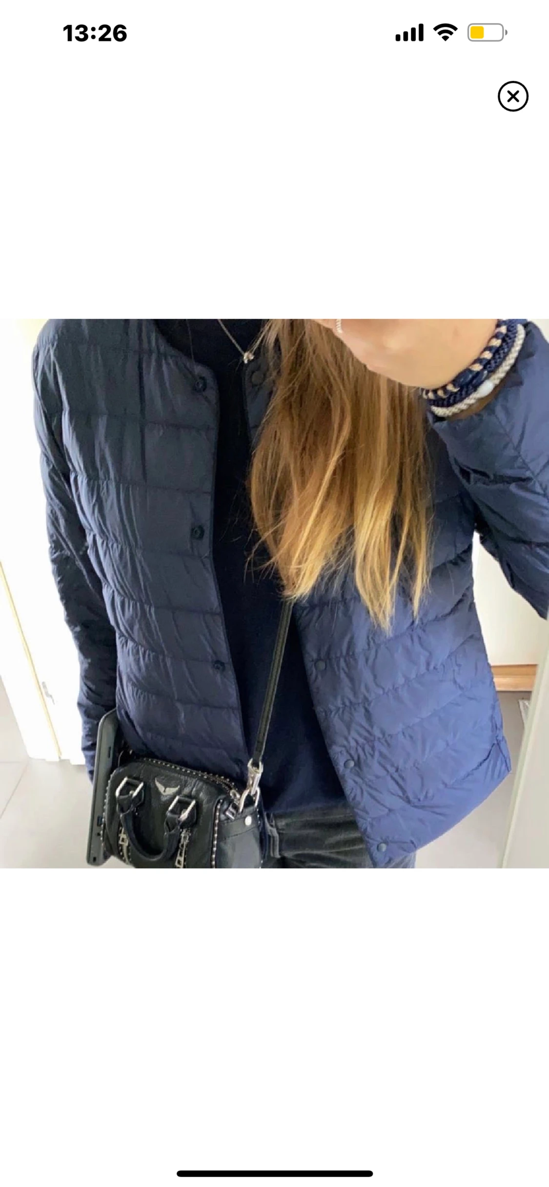 Uniqlo jacka blå - 90