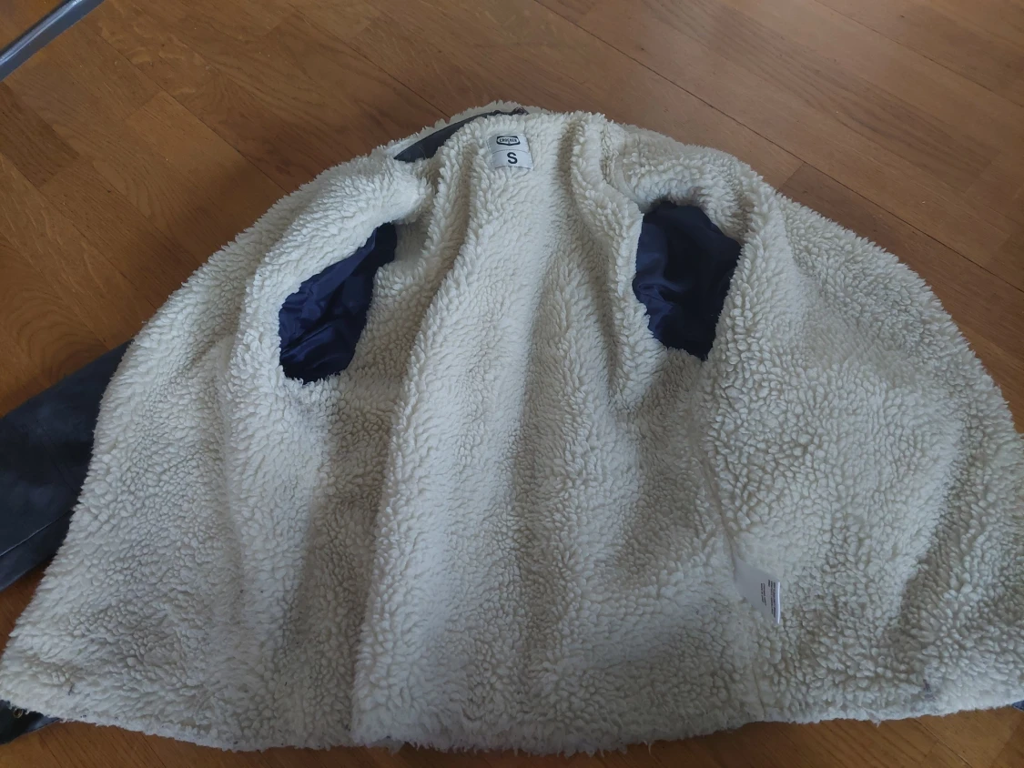 Skinnjacka med ullfoder - 90