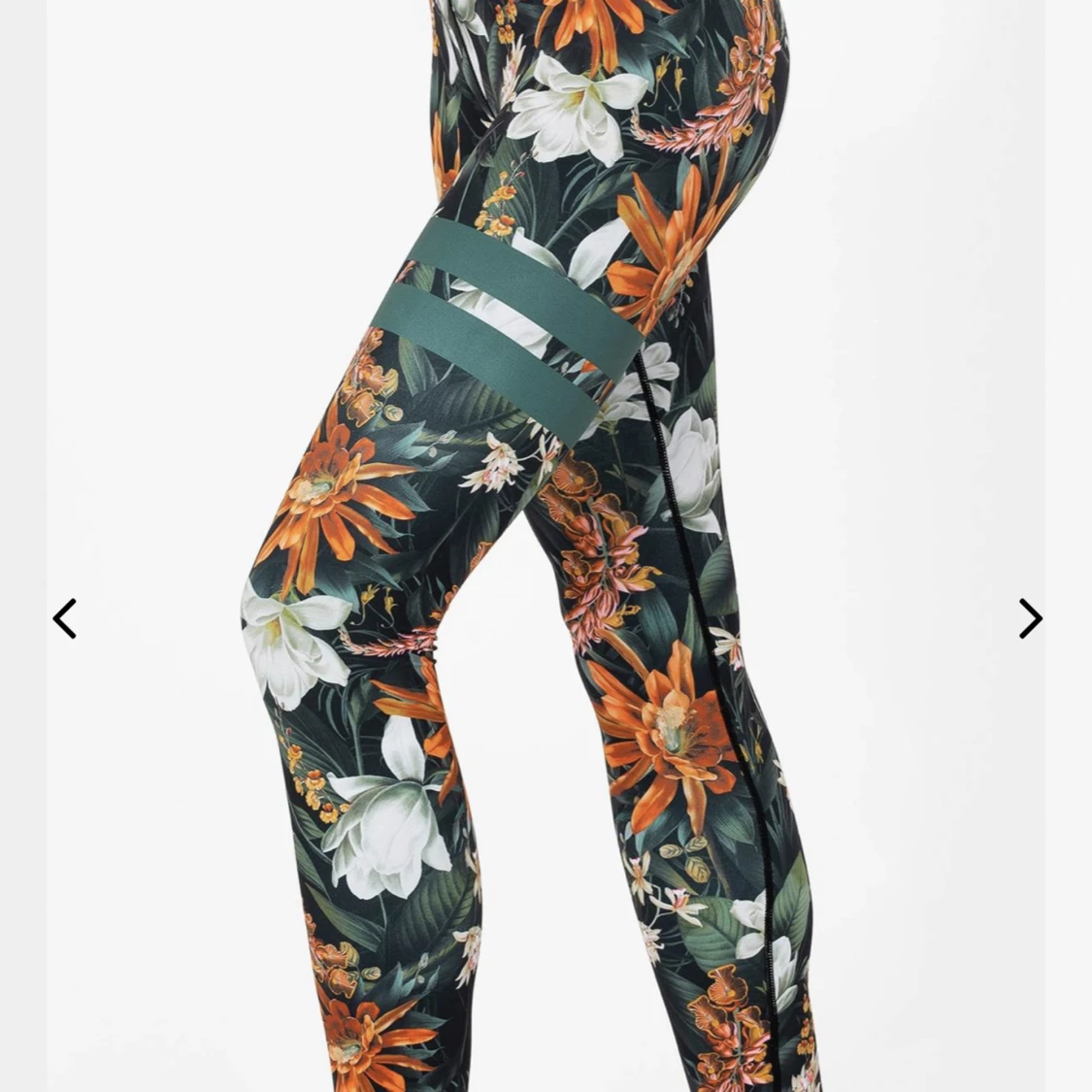 Strongertights gröna, blommor