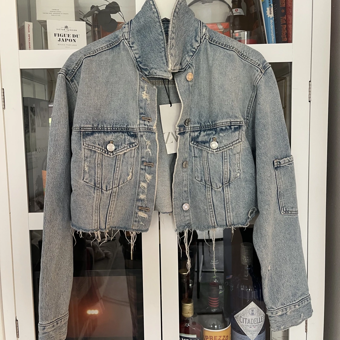 OANVÄND jeansjacka från ZARA