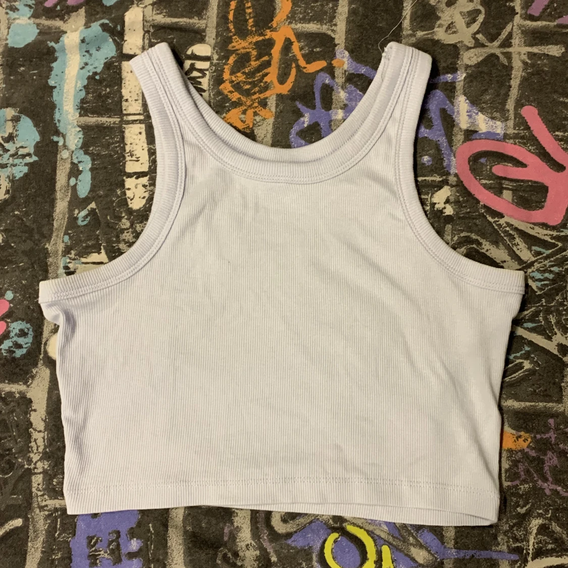 En babyblå topp - 90