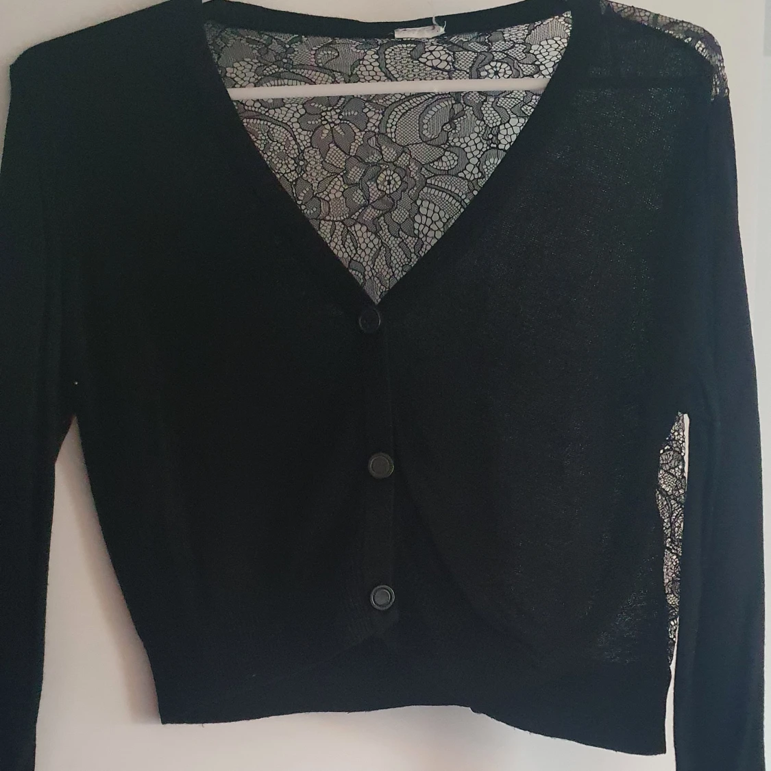 Svart cardigan