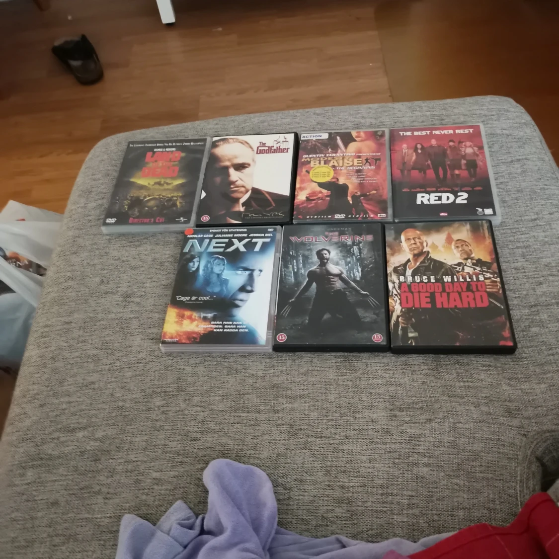 7 st dvd filmer 20 kr st