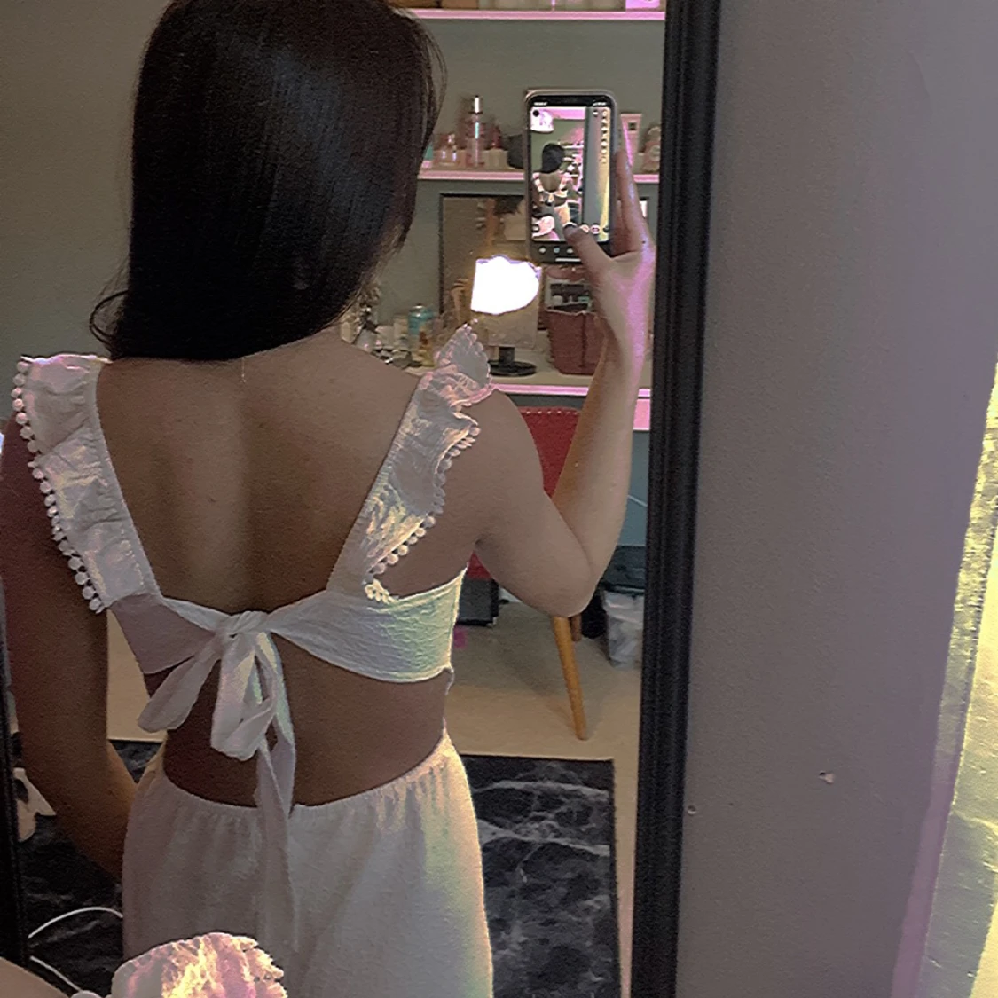 Vit klänning 🤩 - 91