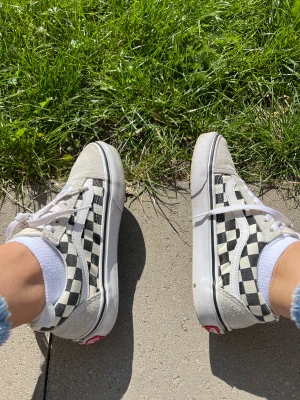 Vans - Vans rutiga, sparsamt använda storlek 36