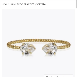 Caroline svedbom - Superfint armband från Caroline svedbom i modellen ”mini drop braclet”. Fick i present men använder bara silver så den har inte kommit till användning. org pris är 695kr!! Boxen inkluderas även vid köpet🩷🩷