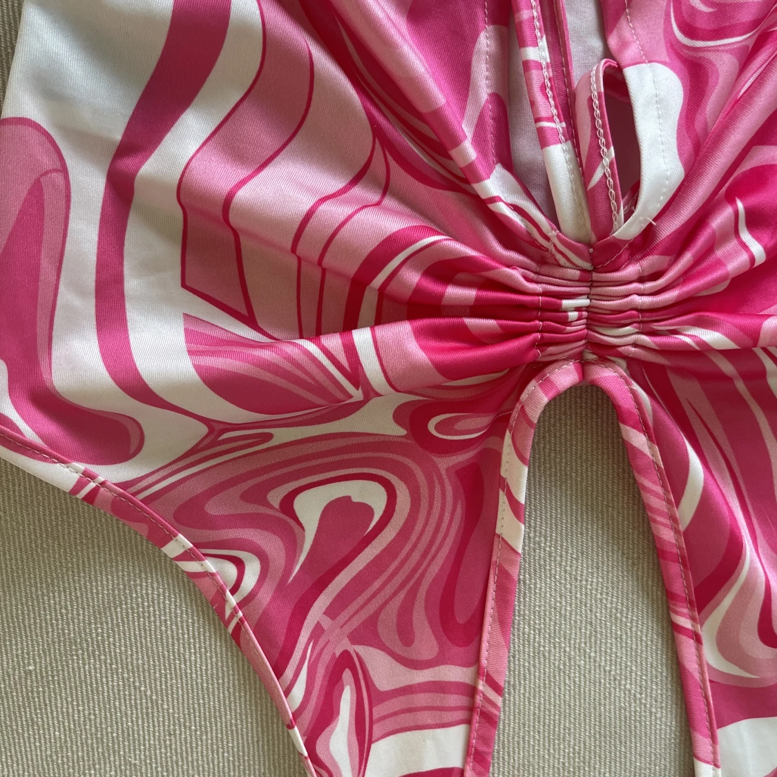 Halterneck topp - 90