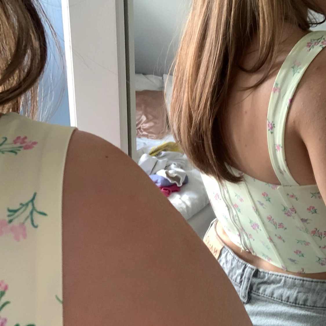 Superfint linne/corset - 91