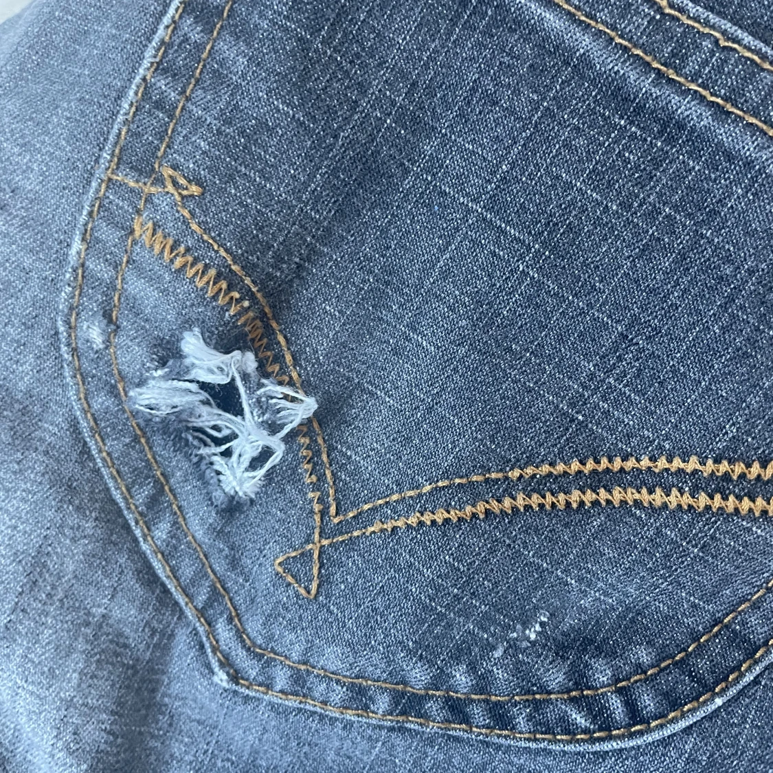 lågmidjade jeans - 91