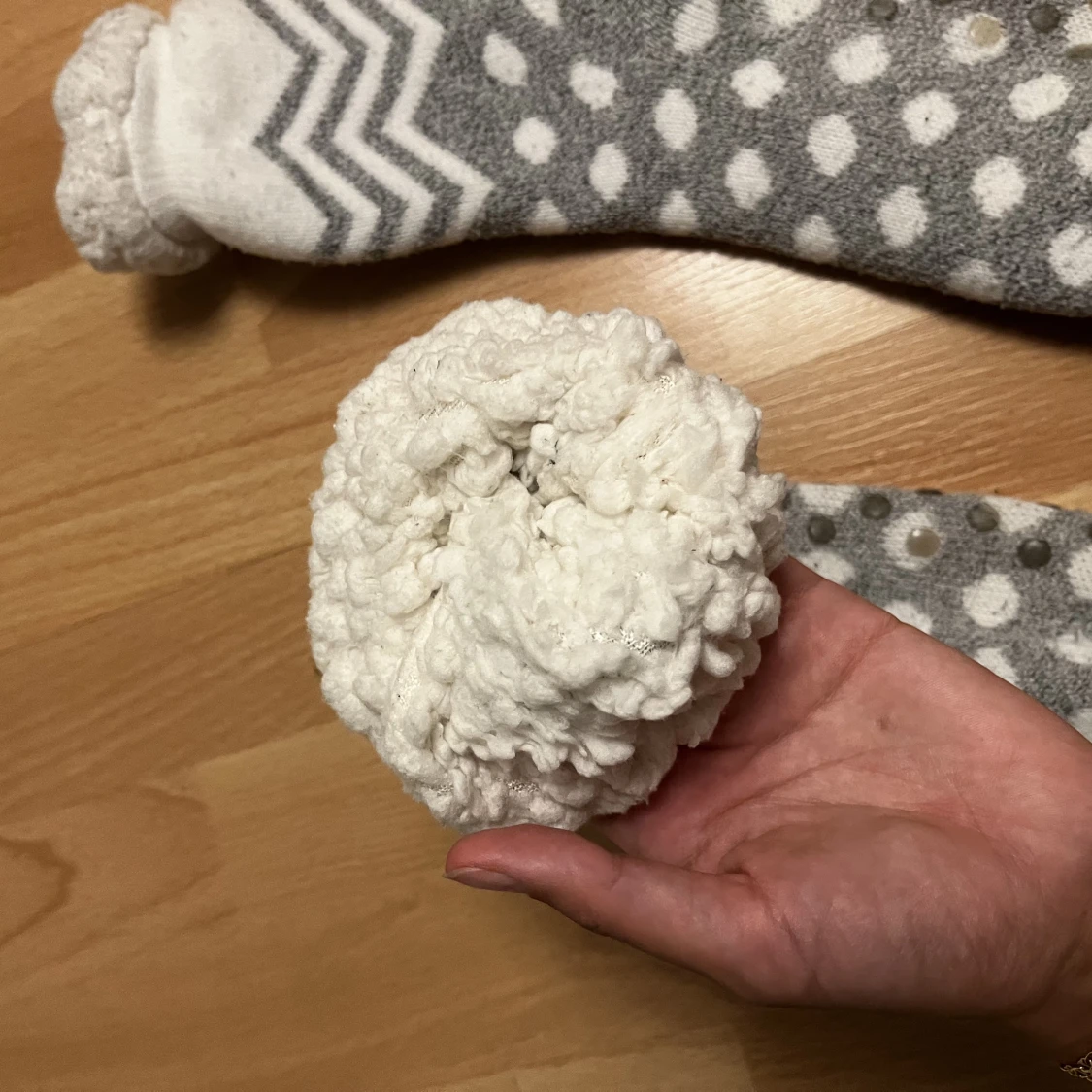 Mysiga fluffiga sockor  - 90