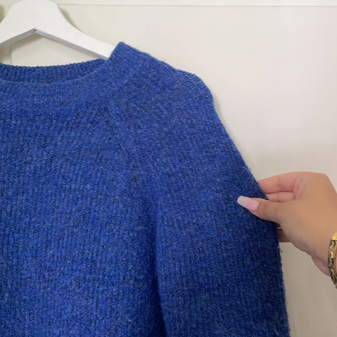 Blå tröja  - 90