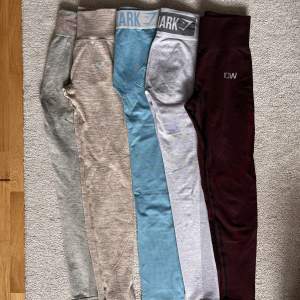 Tights från gymshark/Icaniwill 500kr paketpris! Samtliga storlek XS