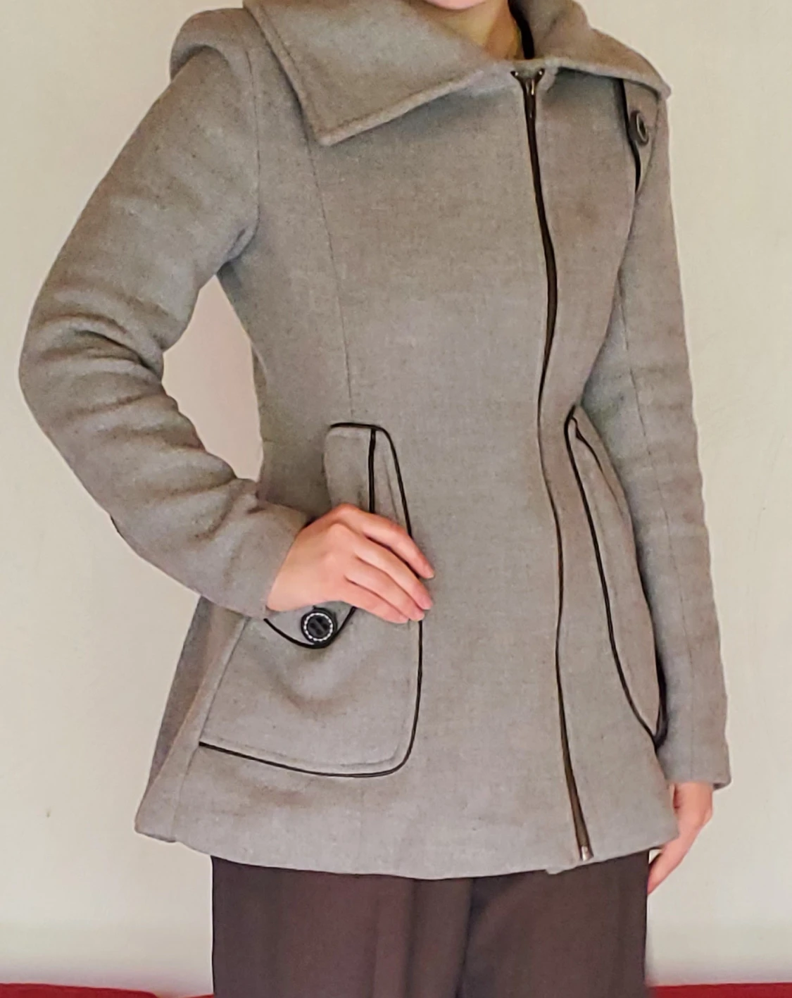 Grå kappa - 90