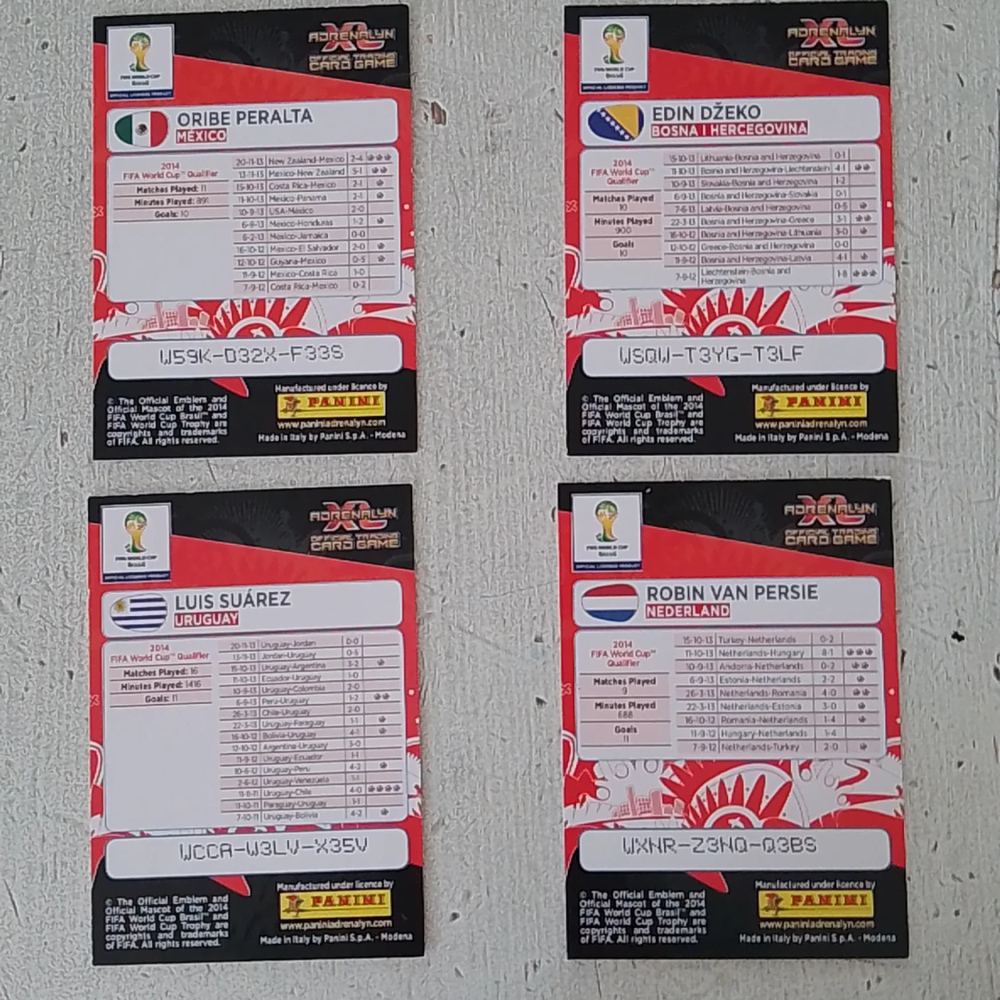 Panini fottbollskort - 90