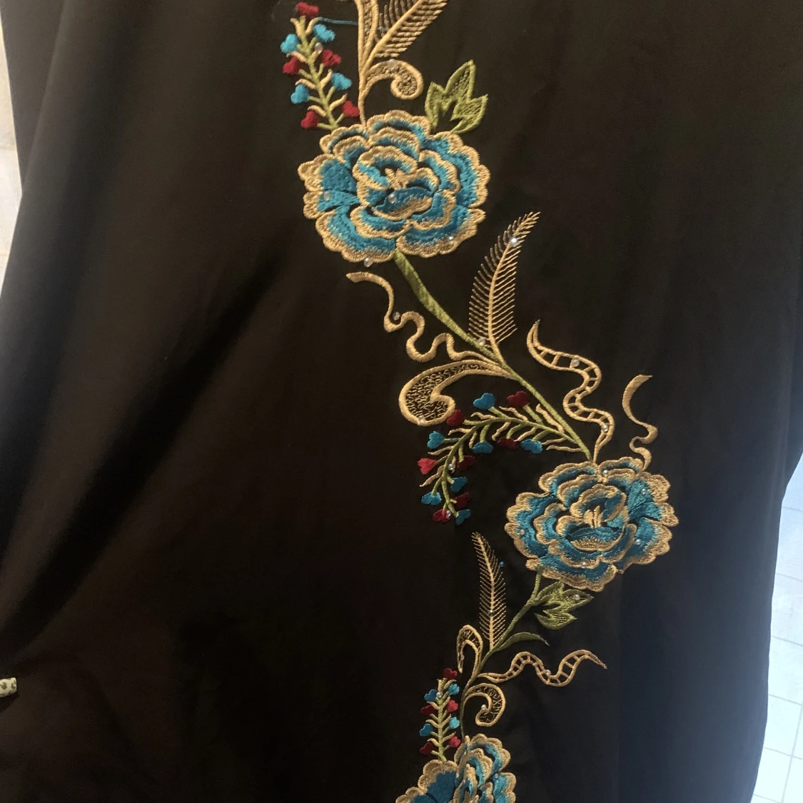 Blommig klänning  - 91