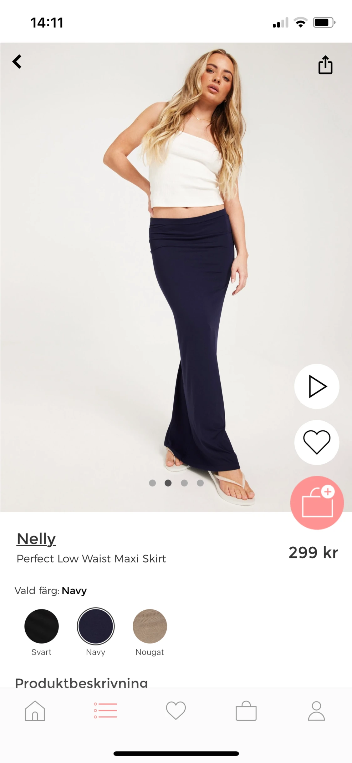 Nelly maxi kjol - 90