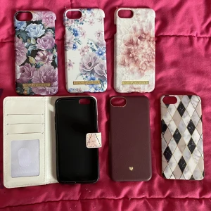 iPhone skal - iPhone skal till både 6/7/8 förutom fodralet som bara är till 6/6s. 50kr/st eller alla för 200kr. 