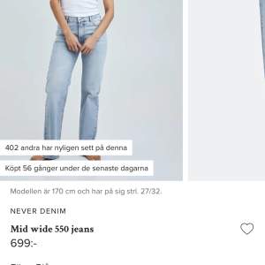 Jeans från BikBok, aldrig använda  Strl 32-30
