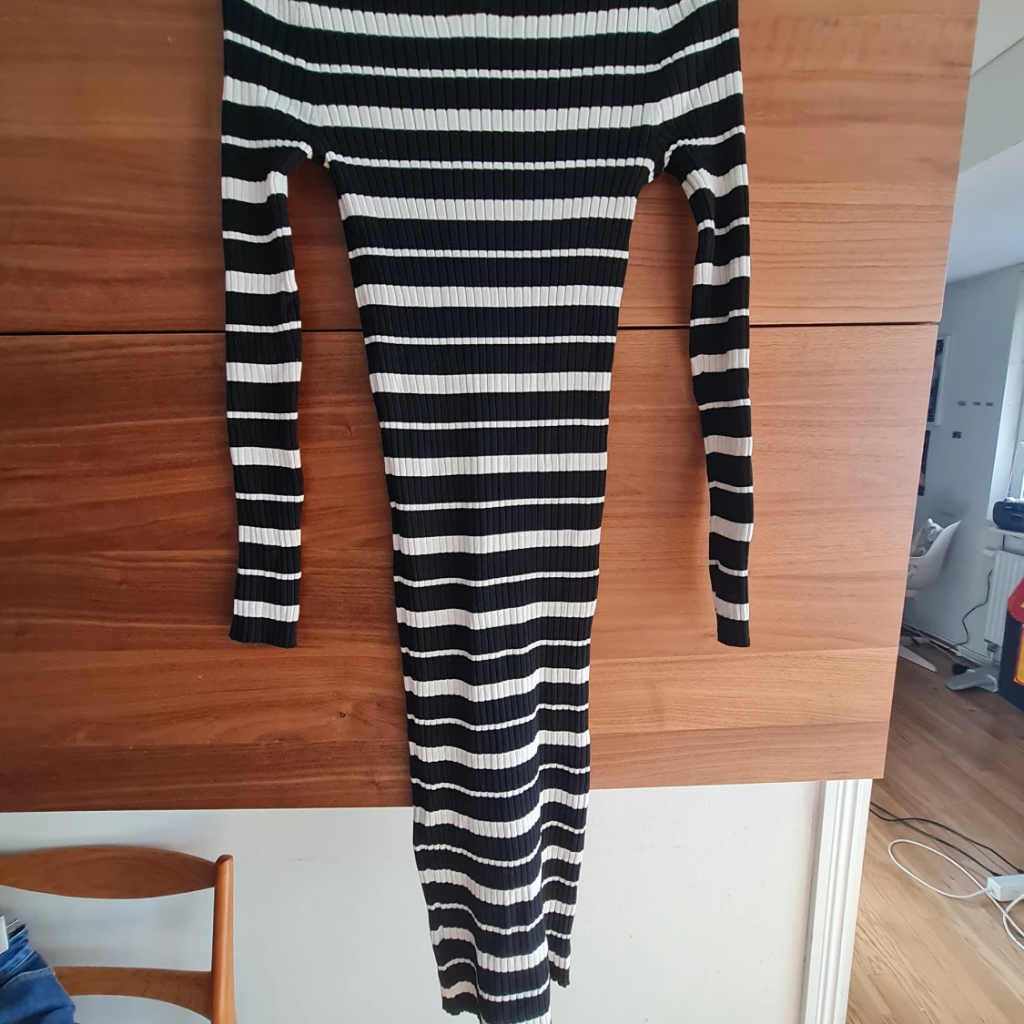 Randig klänning HM small - 91